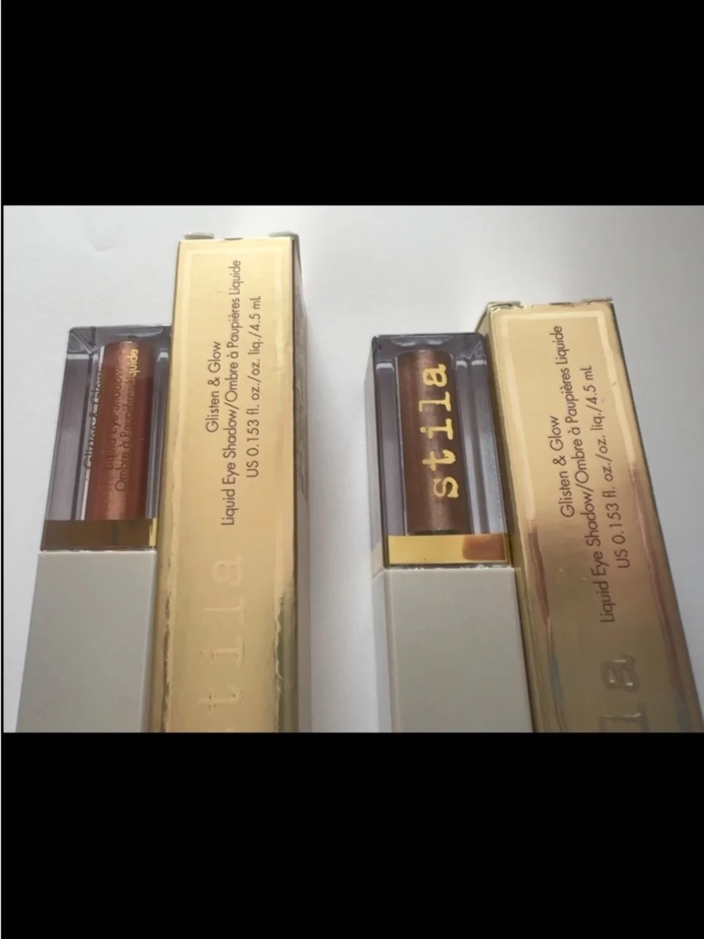 NWT Stila bundle of 2 liquid eyeshadow- shades playa and oasis